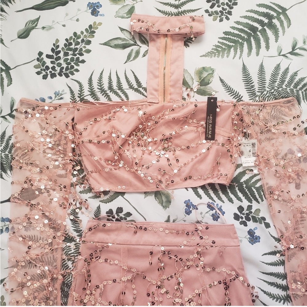 💖 Sequin Skirt Set